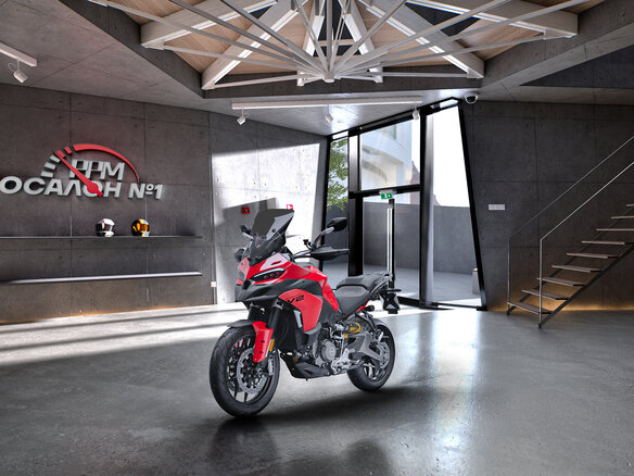 2025 Ducati Multistrada V2, красный, 2100000 рублей