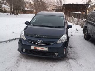 2014 Toyota Prius Alpha I (ZVW40/41), синий, 1570000 рублей, вид 3
