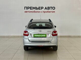 2014 Lada (ВАЗ) Granta I, серебристый, 315000 рублей, вид 5