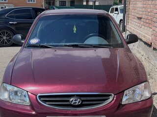 2007 Hyundai Accent ТагАЗ II, красный, 580000 рублей, вид 1