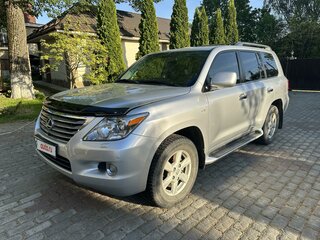 2009 Lexus LX 570 III, серебристый, 6000000 рублей, вид 1