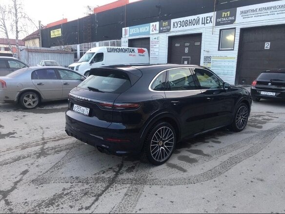 2018 Porsche Cayenne III, синий, 9000000 рублей - вид 5