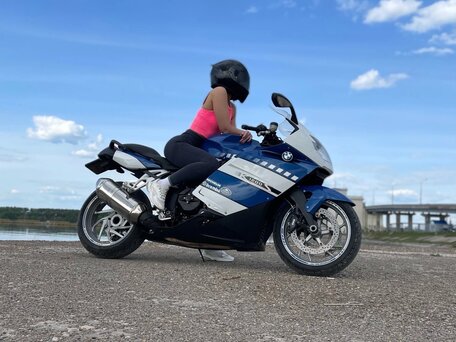 2005 BMW K 1200 S, синий, 550000 рублей, вид 2