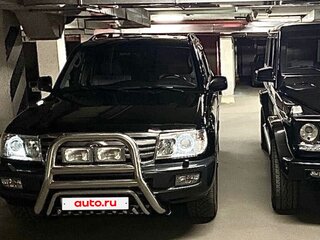 2006 Toyota Land Cruiser 100 Series Рестайлинг 2, чёрный, 3600000 рублей, вид 2