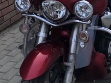 2007 Yamaha XVS1300, красный, 680000 рублей, вид 3