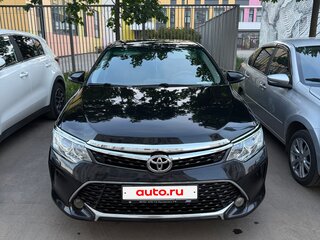 2016 Toyota Camry VII (XV50) Рестайлинг, чёрный, 1750000 рублей, вид 1