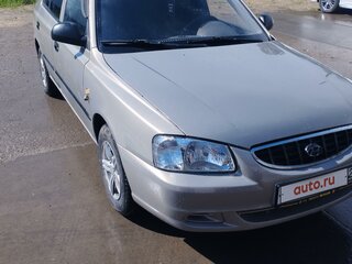 2008 Hyundai Accent ТагАЗ II, бежевый, 395000 рублей, вид 5
