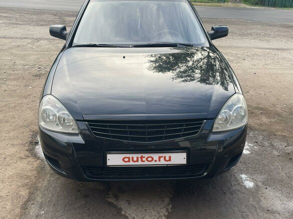 2009 Lada (ВАЗ) Priora I, чёрный, 500000 рублей