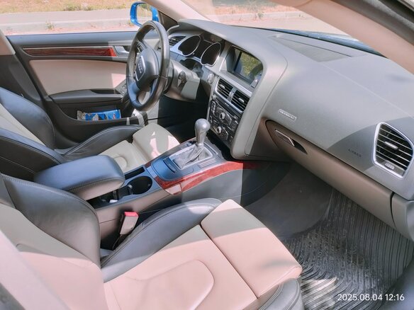 2011 Audi A5 I (8T), синий, 2200000 рублей - вид 14