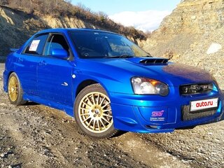 2001 Subaru Impreza WRX STi II, синий, 1980000 рублей, вид 3