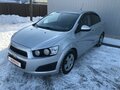 2015 Chevrolet Aveo II, серебристый - вид 1