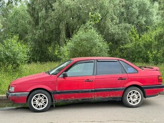 1991 Volkswagen Passat B3, красный, 110000 рублей, вид 2