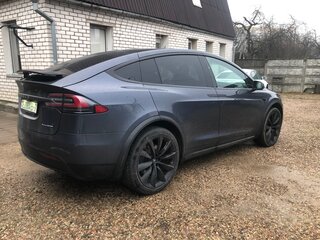 2020 Tesla Model X Long Range Plus I, серый, 5200000 рублей, вид 4