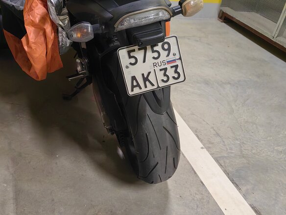 2008 Honda CB 600F Hornet, золотистый, 560000 рублей - вид 12