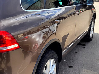 2011 Volkswagen Touareg II, коричневый, 2150000 рублей, вид 4