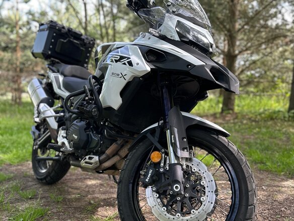 2022 Benelli TRK 502 X, белый, 409000 рублей - вид 12
