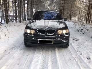 2003 BMW X5 4.6is I (E53), чёрный, 619000 рублей, вид 1