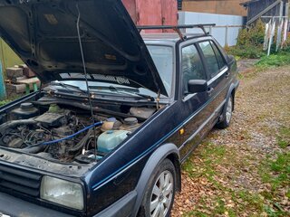 1990 Volkswagen Jetta II, синий, 130000 рублей, вид 3