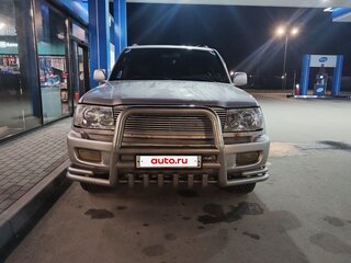 2002 Toyota Land Cruiser 100 Series Рестайлинг 1, серебристый, 1800000 рублей, вид 5