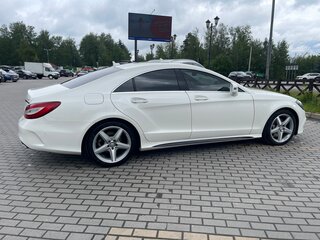 2015 Mercedes-Benz CLS 350 BlueTEC II (C218) Рестайлинг, белый, 2900000 рублей, вид 4