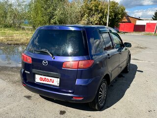 2002 Mazda Demio II (DY), синий, 290000 рублей, вид 4