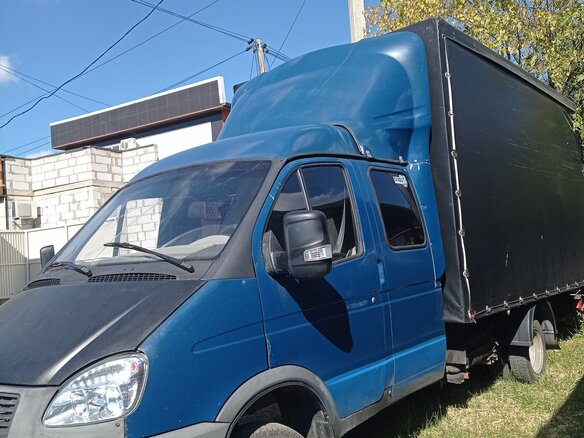 2008 ГАЗ ГАЗель (3302), синий, 900000 рублей