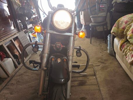 1995 Kawasaki VN800 Vulcan, пурпурный, 350000 рублей, вид 2
