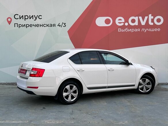 2014 Skoda Octavia III (A7), белый - вид 5