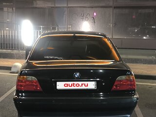1999 BMW 7 серии 740i III (E38) Рестайлинг, чёрный, 1000000 рублей, вид 4