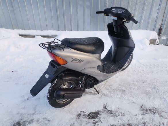 2002 Honda Dio, серый, 69000 рублей - вид 2