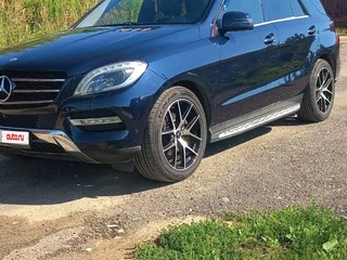2014 Mercedes-Benz M-Класс 350 CDI III (W166), синий, 2850000 рублей, вид 1