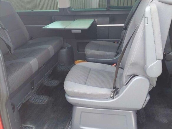 2009 Volkswagen Multivan T5 Рестайлинг, красный, 2222222 рублей - вид 7