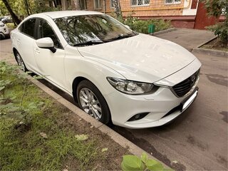 2017 Mazda 6 III (GJ) Рестайлинг, белый, 1450000 рублей, вид 1