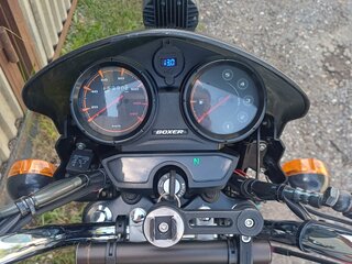 2020 Bajaj Boxer BM 150X, чёрный, 119999 рублей, вид 4