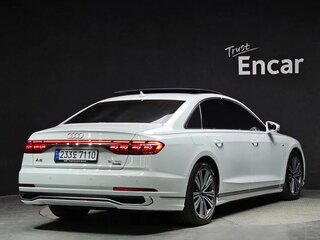 2025 Audi A8 Long 50 TDI IV (D5) Рестайлинг, белый, 10862644 рублей, вид 2