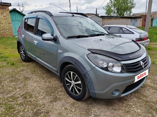 2011 Renault Sandero I, синий, 530000 рублей, вид 4