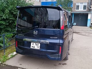 2021 Honda Stepwgn V Рестайлинг, синий, 2200000 рублей, вид 3