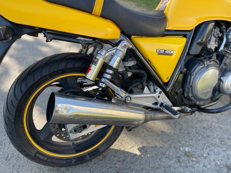 1995 Honda CB 400 Super Four, жёлтый, 335000 рублей, вид 5