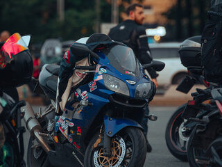 2002 Kawasaki ZX-9R Ninja, синий, 360000 рублей, вид 1
