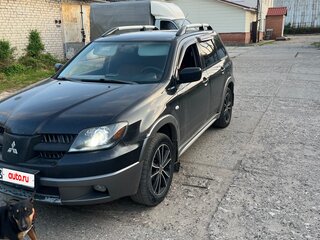 2006 Mitsubishi Outlander I, чёрный, 490000 рублей, вид 1