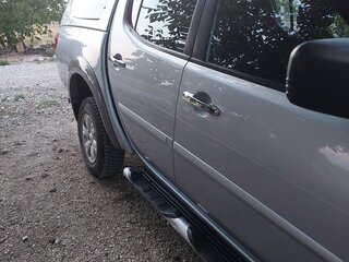 2013 Mitsubishi L200 IV, серебристый, 1450000 рублей, вид 5