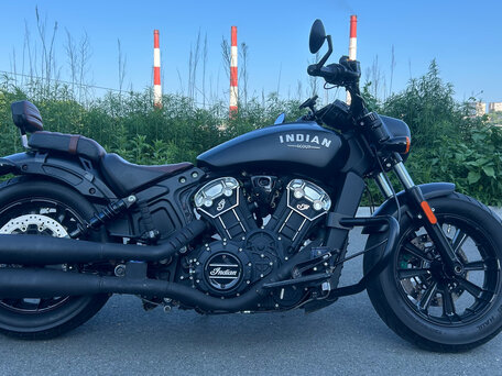2020 Indian Scout, чёрный, 1100000 рублей, вид 2
