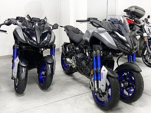 2020 Yamaha Niken, синий - вид 19