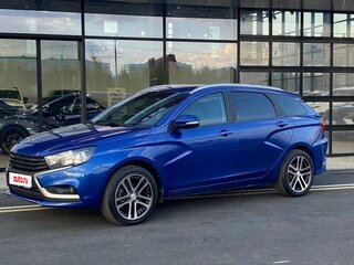 2020 Lada (ВАЗ) Vesta SW I, синий, 1100000 рублей, вид 1