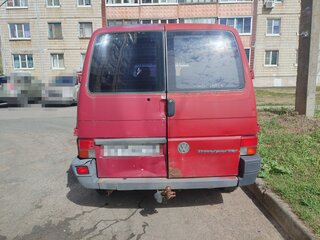 1993 Volkswagen Transporter Long T4, красный, 350000 рублей, вид 5