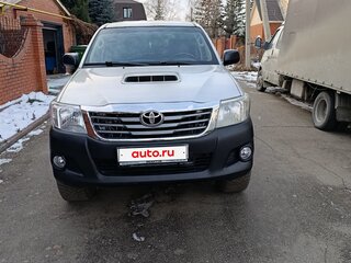 2013 Toyota Hilux VII Рестайлинг, серебристый, 2050000 рублей, вид 1