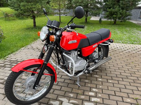 1990 Jawa 350/638, красный, 570000 рублей, вид 2