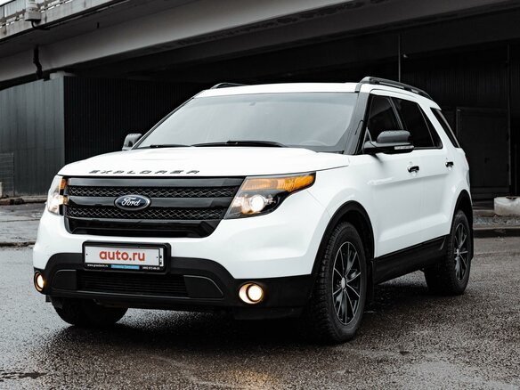 2014 Ford Explorer Sport V, белый, 2500000 рублей - вид 8