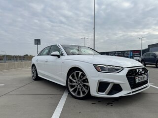 2020 Audi A4 45 TFSI V (B9) Рестайлинг, белый, 2650000 рублей, вид 5
