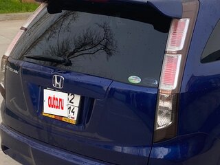 2010 Honda Stream II Рестайлинг, синий, 1350000 рублей, вид 5
